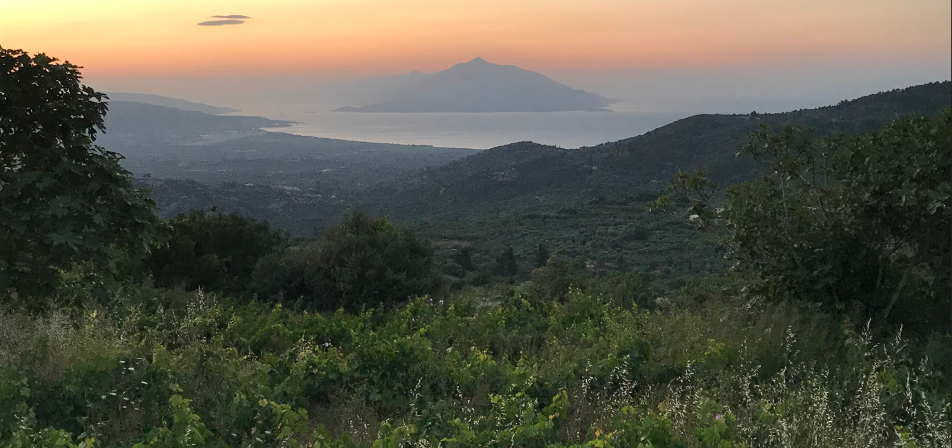 Samos terroir en reliëf